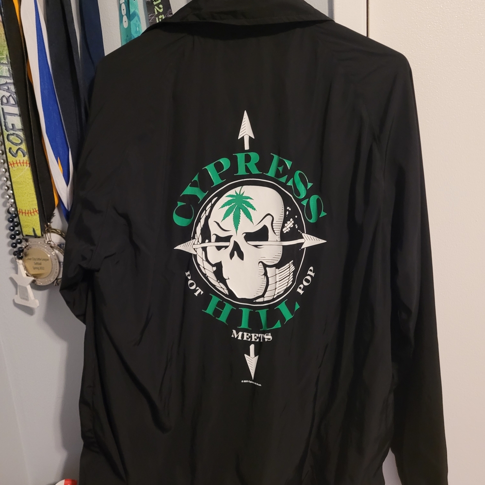 Black Mens CYPRESS HILL Jacket